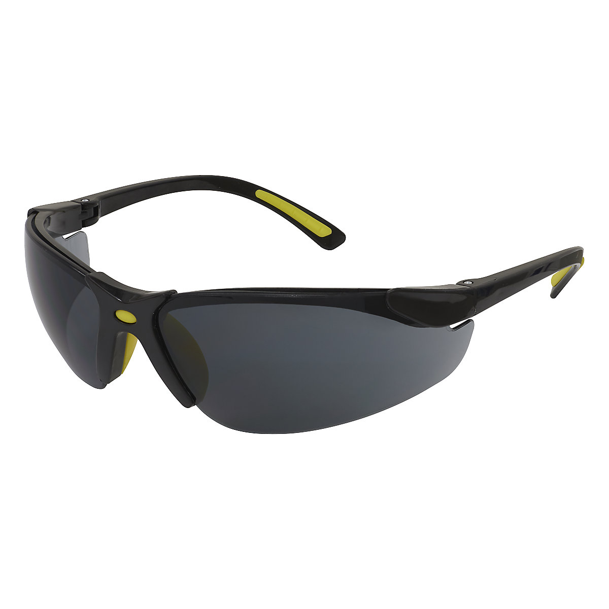 Worksafe® Zante Style Smoke Lens Safety Glasses with Flexi Arms (Product illustration 2)-1