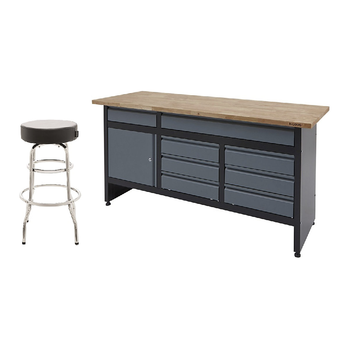 BiGDUG Garage Drawer Cabinet Workbench