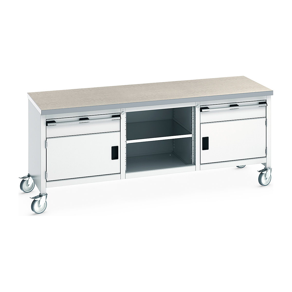 Bott Cubio Mobile Storage Bench | 2000 Wide