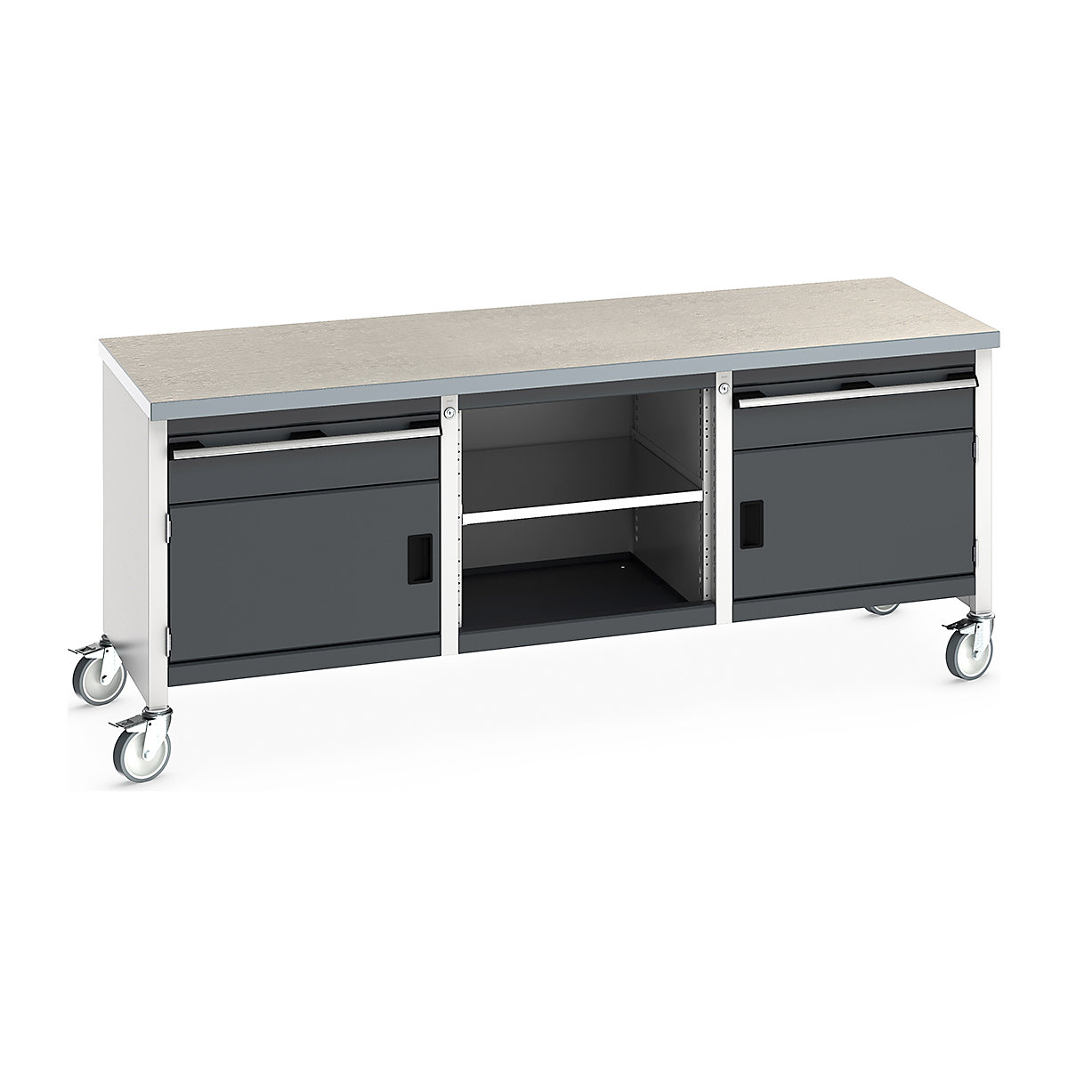 Bott Cubio Mobile Storage Bench | 2000 Wide
