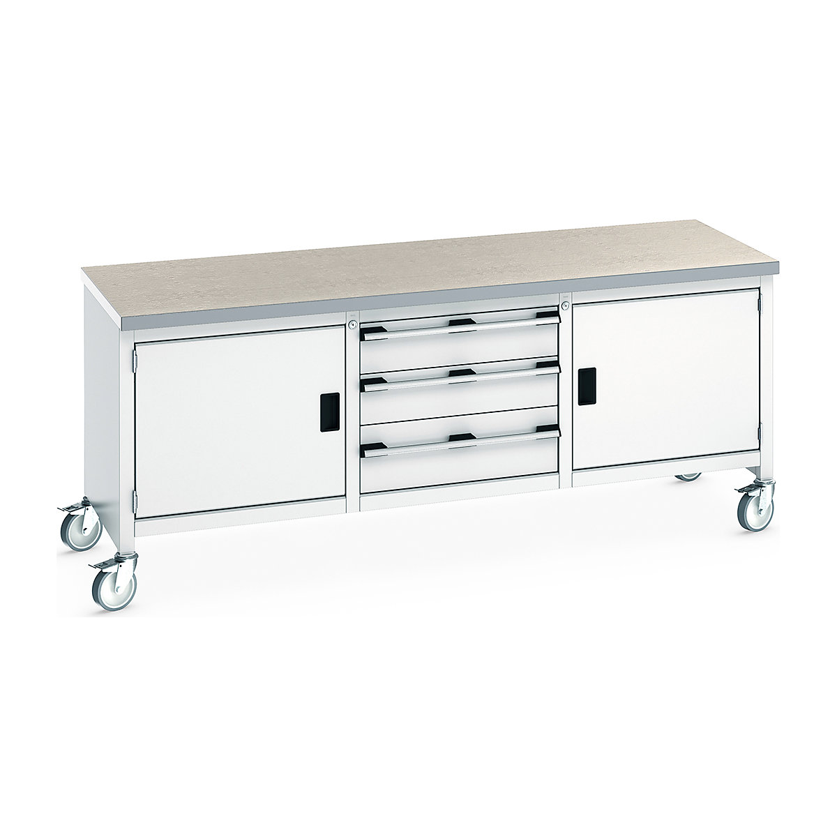 Bott Cubio Mobile Storage Bench | 2000 Wide