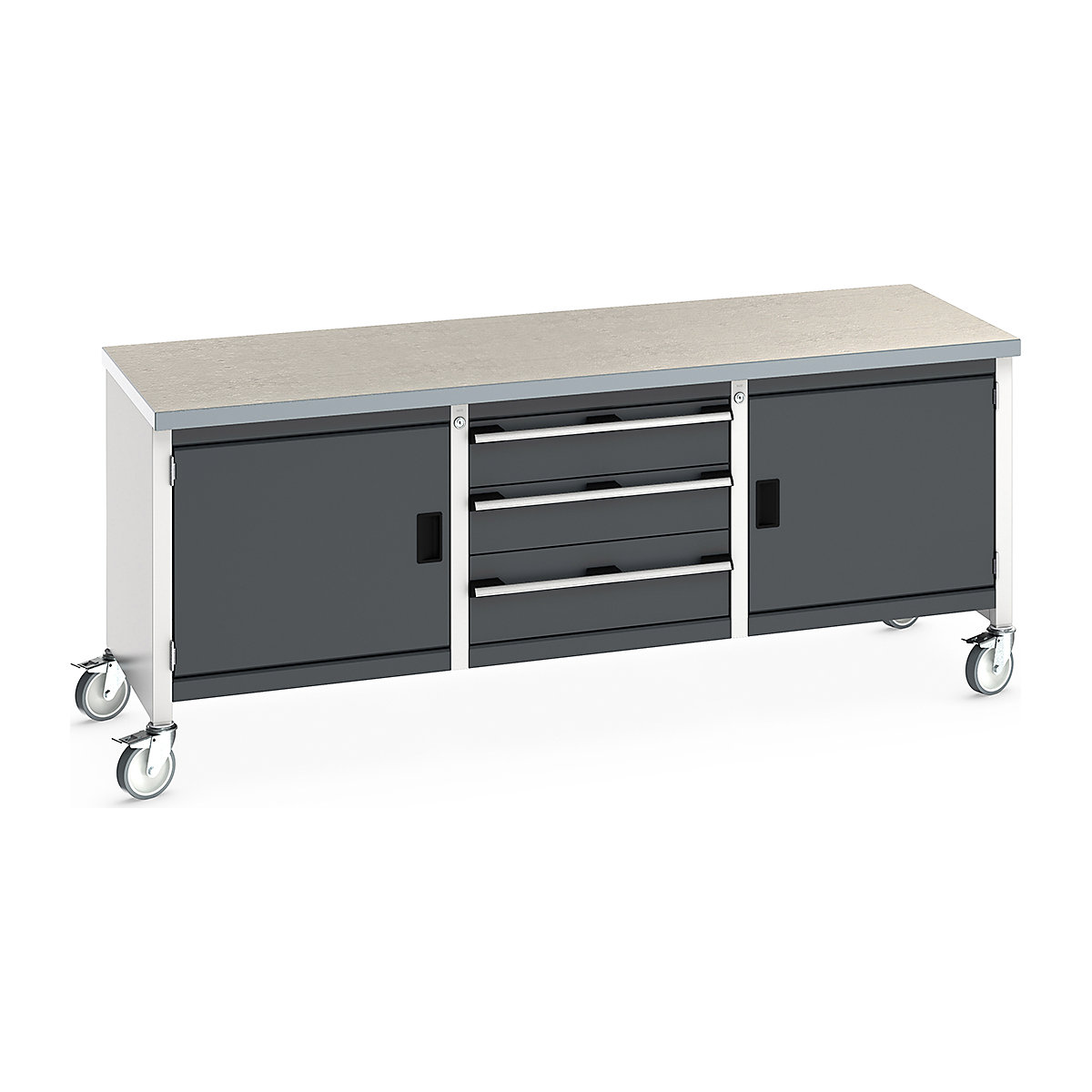 Bott Cubio Mobile Storage Bench | 2000 Wide