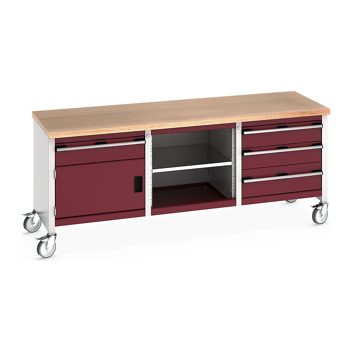 Bott Cubio Mobile Storage Bench | 2000 Wide