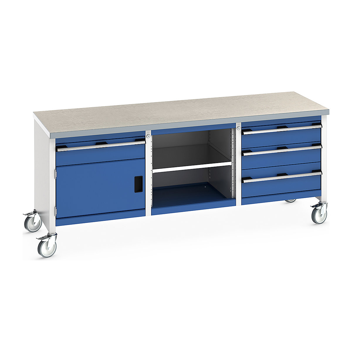 Bott Cubio Mobile Storage Bench | 2000 Wide