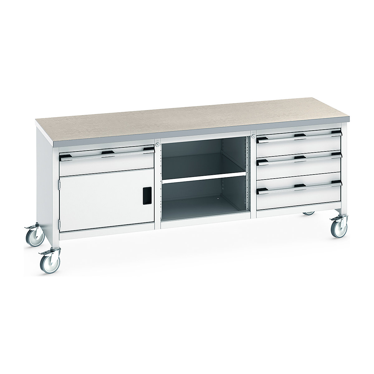 Bott Cubio Mobile Storage Bench | 2000 Wide