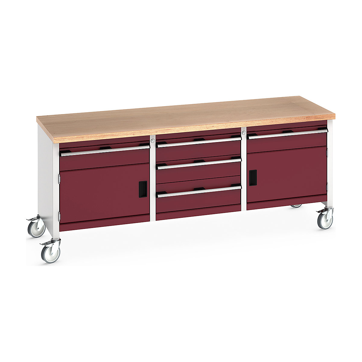 Bott Cubio Mobile Storage Bench | 2000 Wide