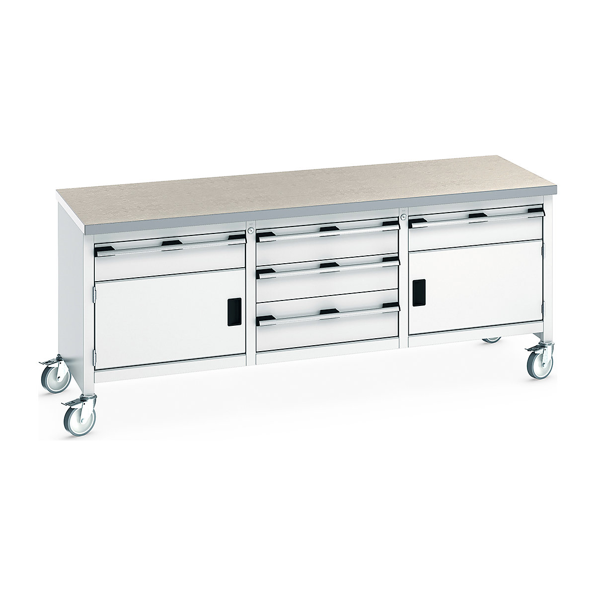 Bott Cubio Mobile Storage Bench | 2000 Wide