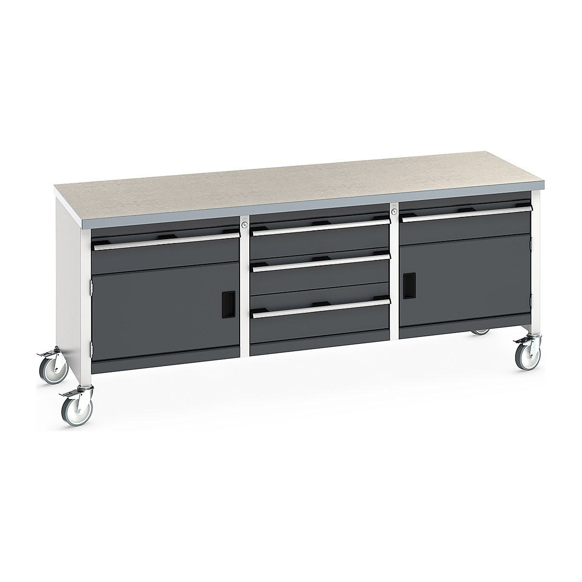 Bott Cubio Mobile Storage Bench | 2000 Wide