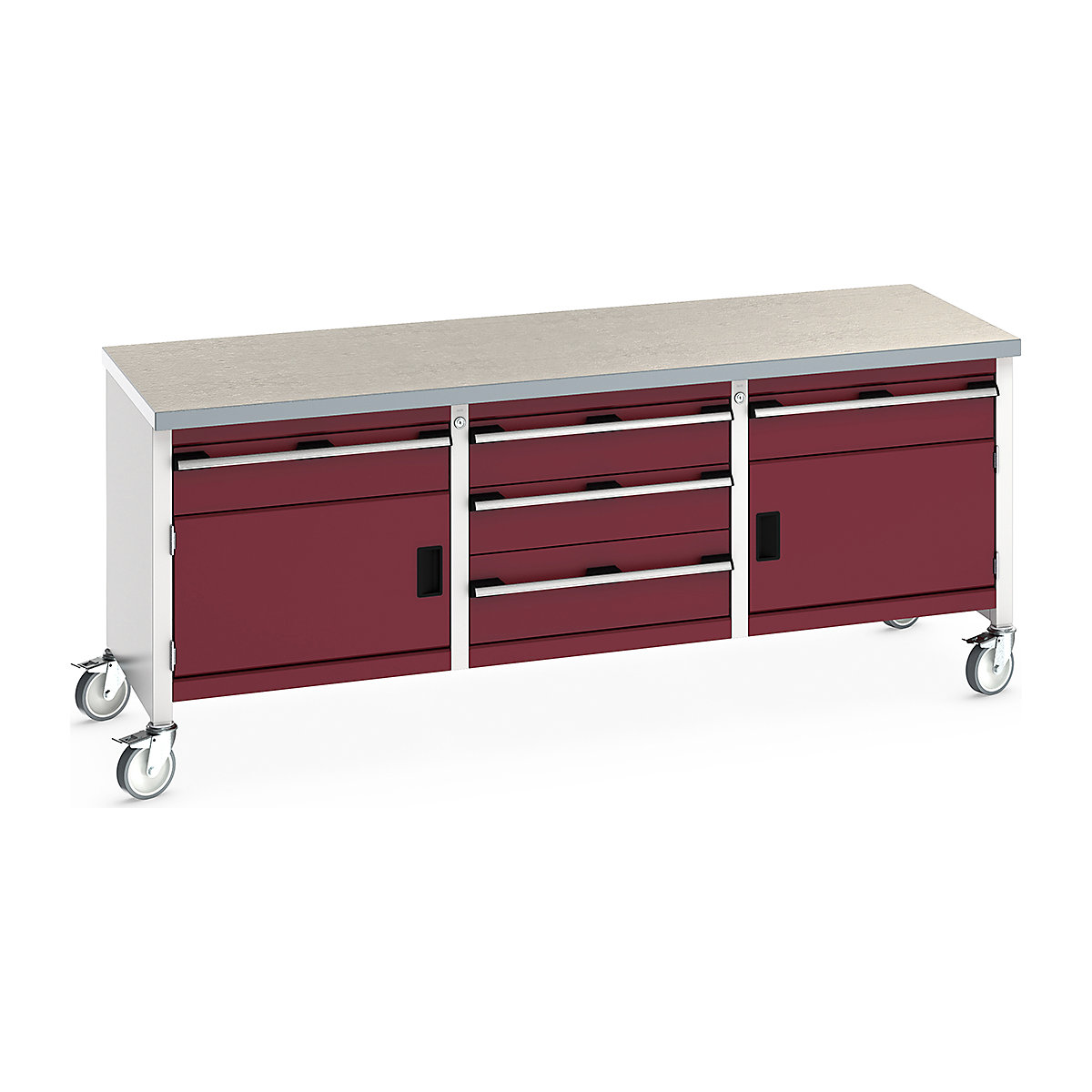 Bott Cubio Mobile Storage Bench | 2000 Wide