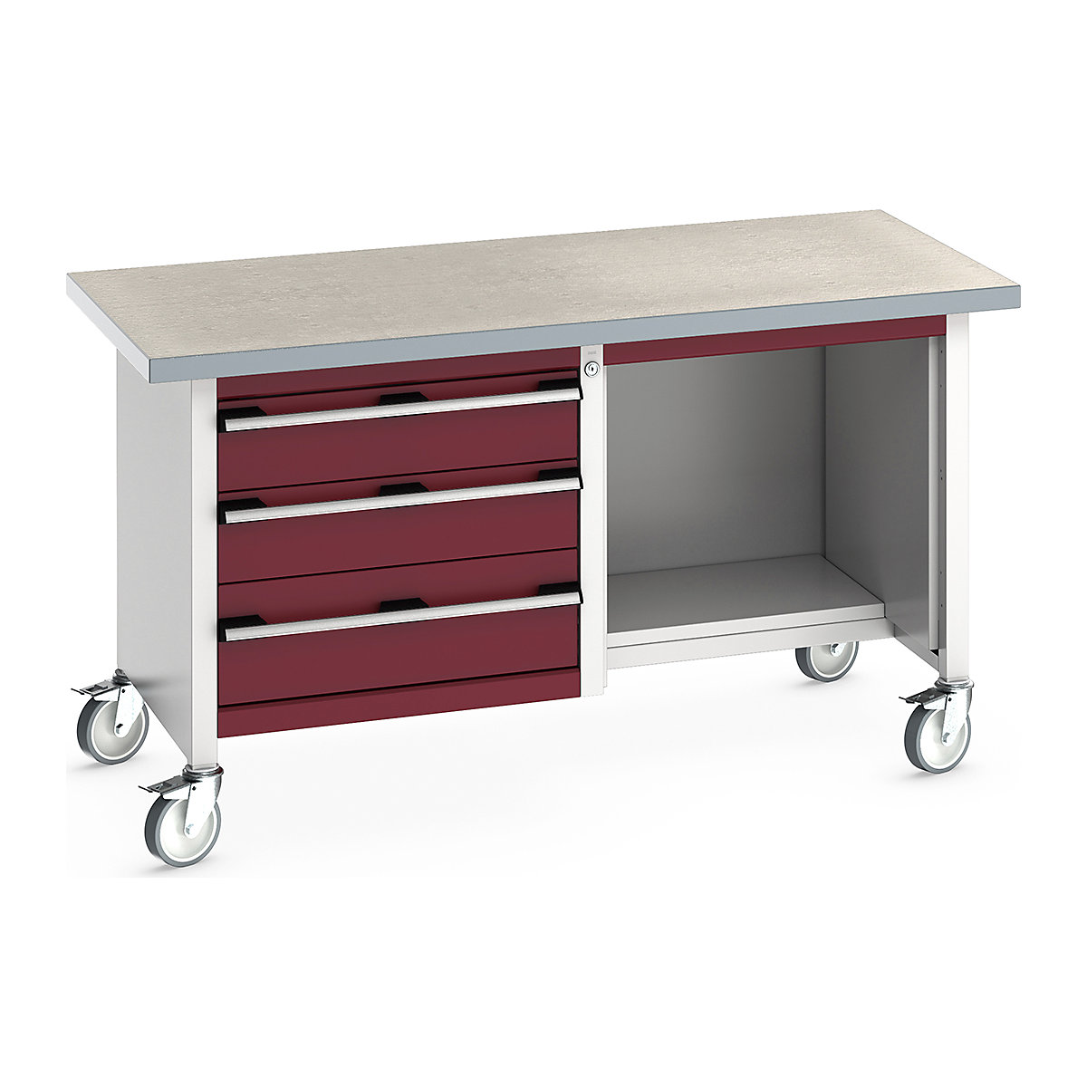 Bott Cubio Mobile Storage Benches | 1500 Wide