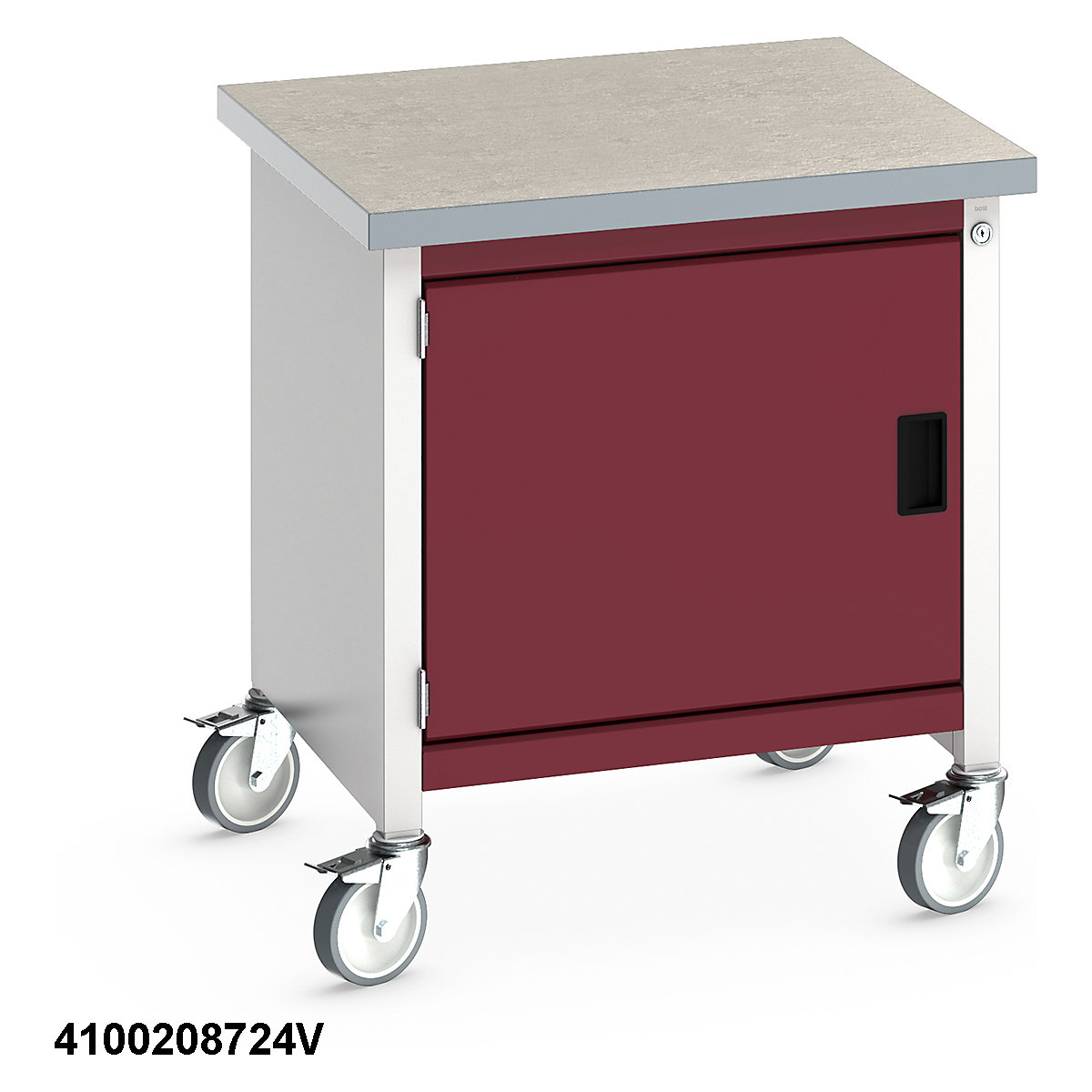 Bott Cubio Mobile Storage Benches | 750 Wide (Product illustration 13)-12