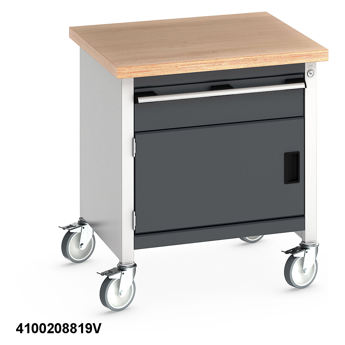 Bott Cubio Mobile Storage Benches | 750 Wide (Product illustration 21)-20