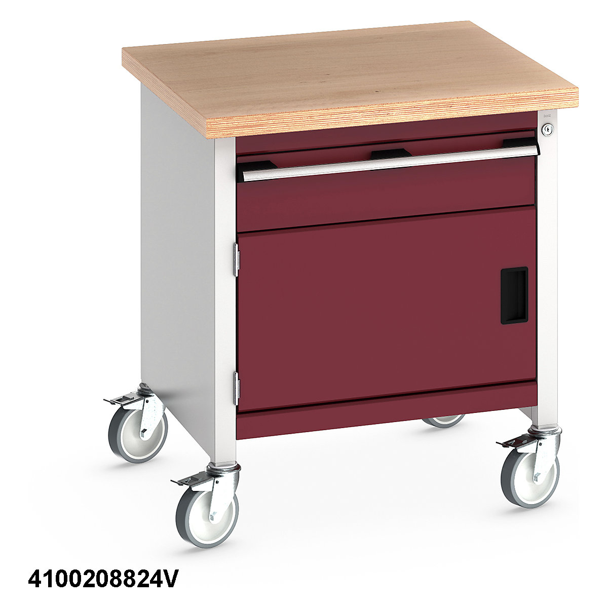 Bott Cubio Mobile Storage Benches | 750 Wide (Product illustration 20)-19