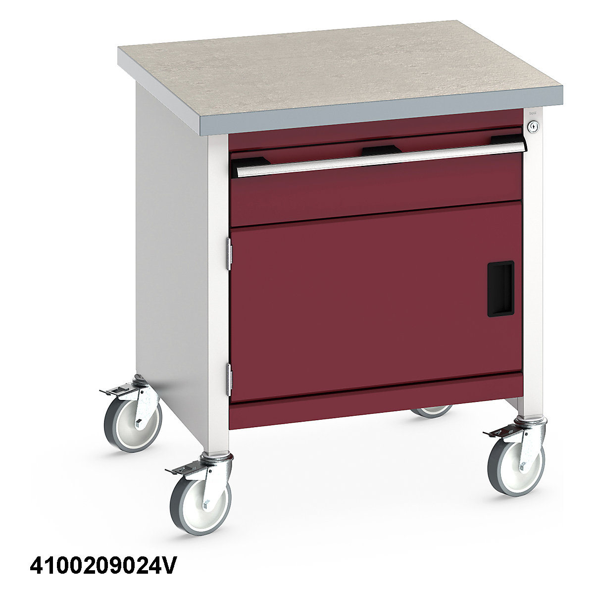 Bott Cubio Mobile Storage Benches | 750 Wide (Product illustration 16)-15