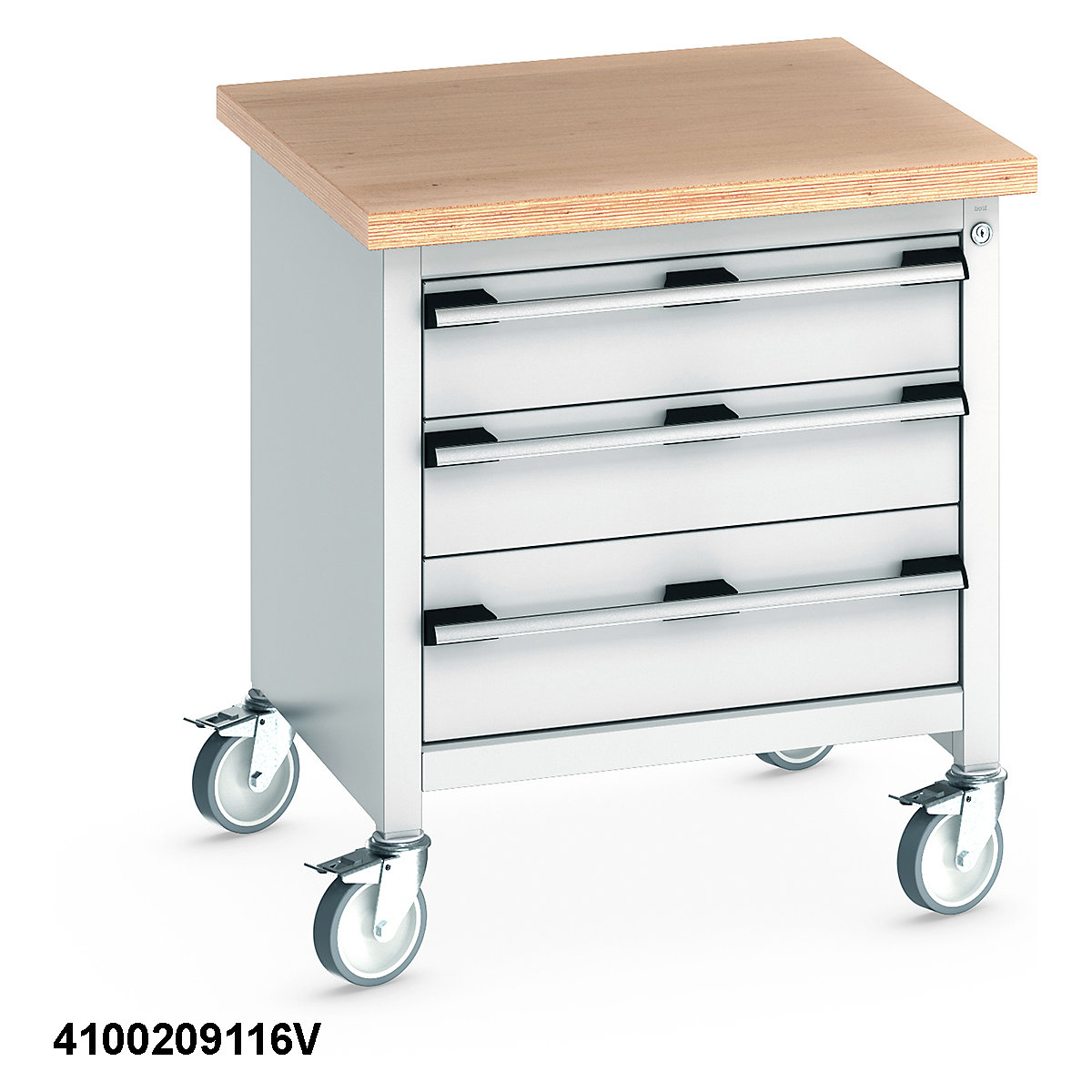 Bott Cubio Mobile Storage Benches | 750 Wide (Product illustration 7)-6