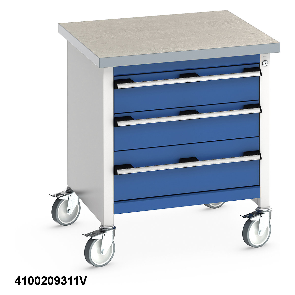 Bott Cubio Mobile Storage Benches | 750 Wide (Product illustration 8)-7
