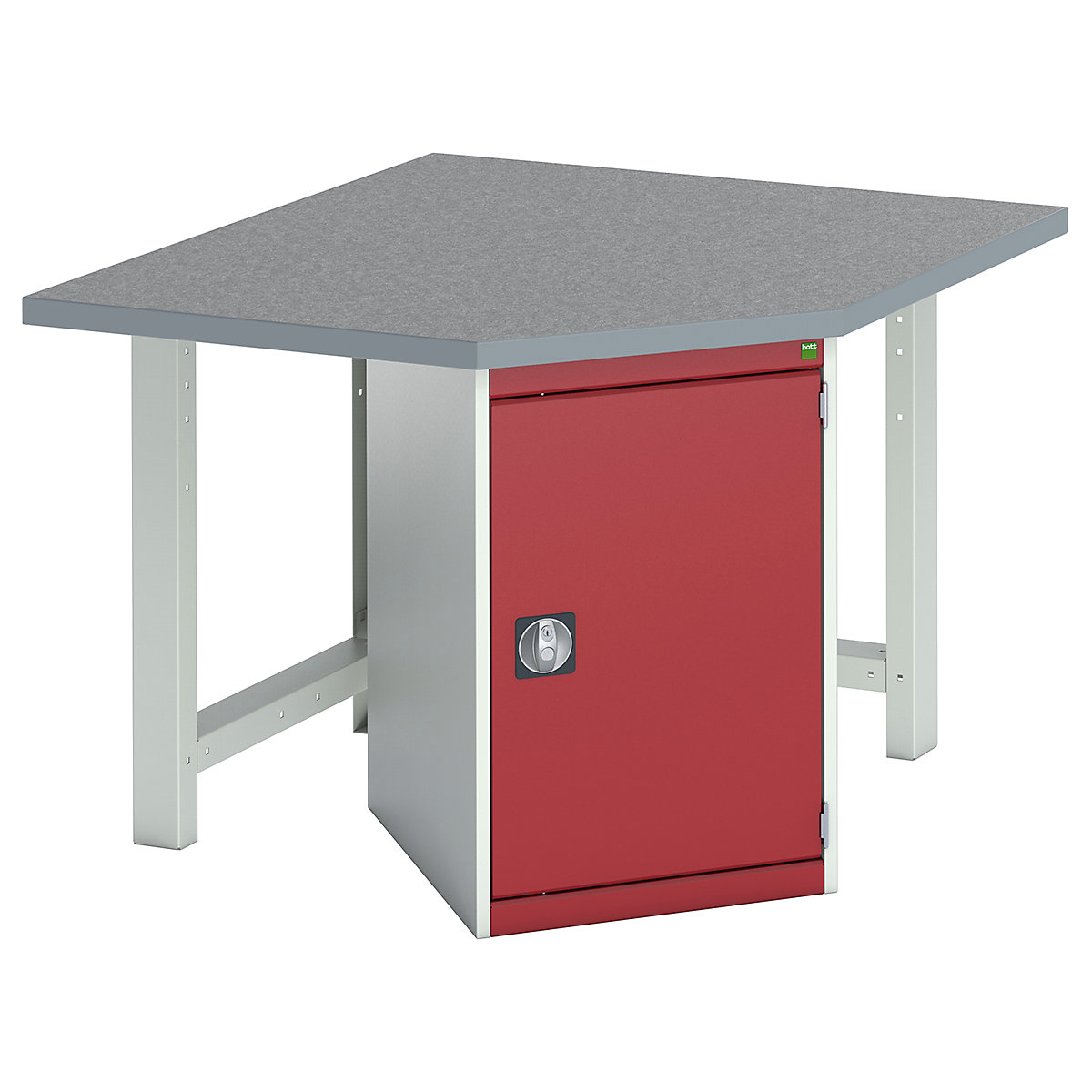 Bott Cubio Pedestal Island Bench Endframes
