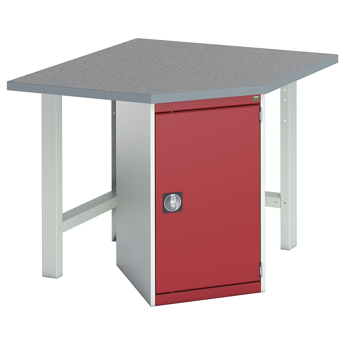 Bott Cubio Pedestal Island Bench Endframes