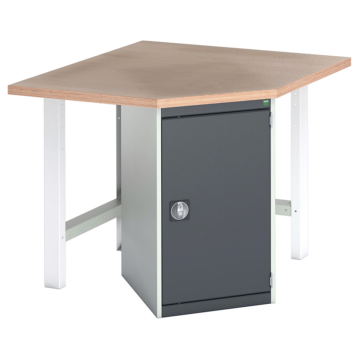 Bott Cubio Pedestal Island Bench Endframes