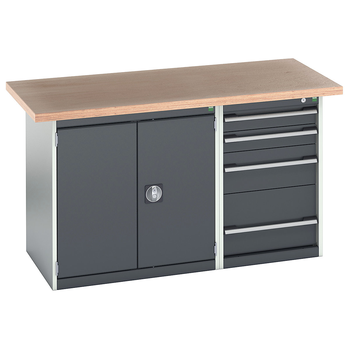 Bott Cubio Pedestal Island Benches | 1500 Wide