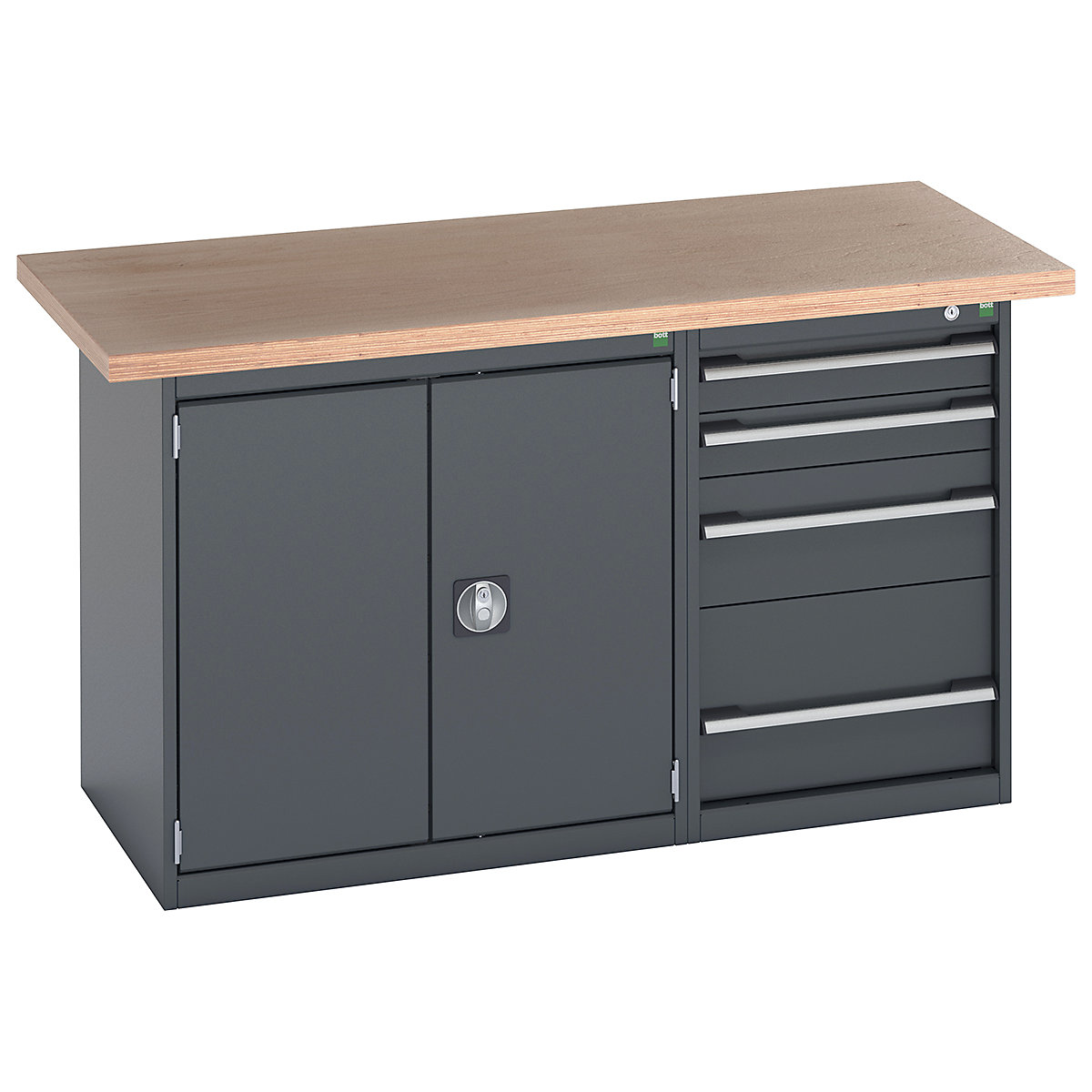 Bott Cubio Pedestal Island Benches | 1500 Wide