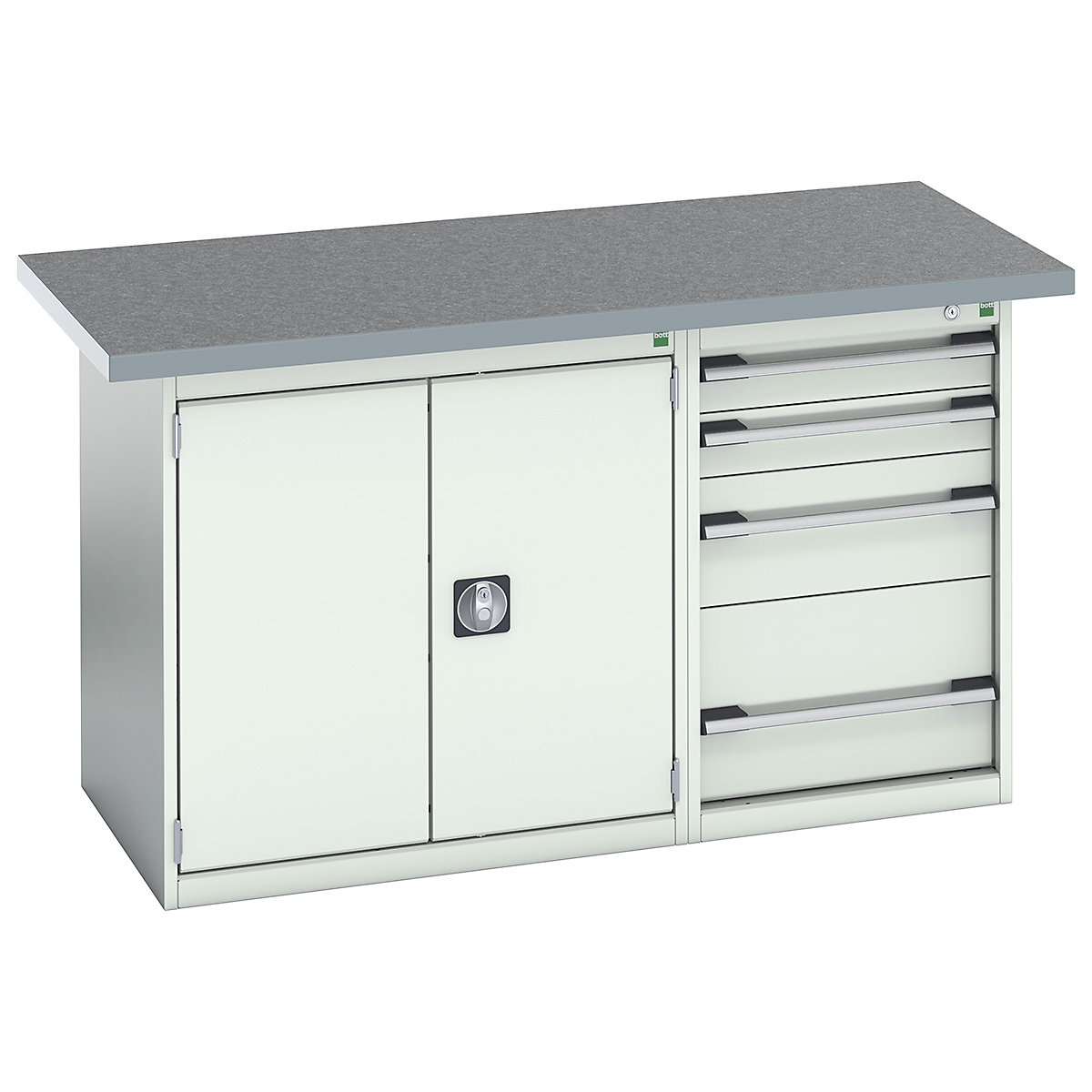 Bott Cubio Pedestal Island Benches | 1500 Wide