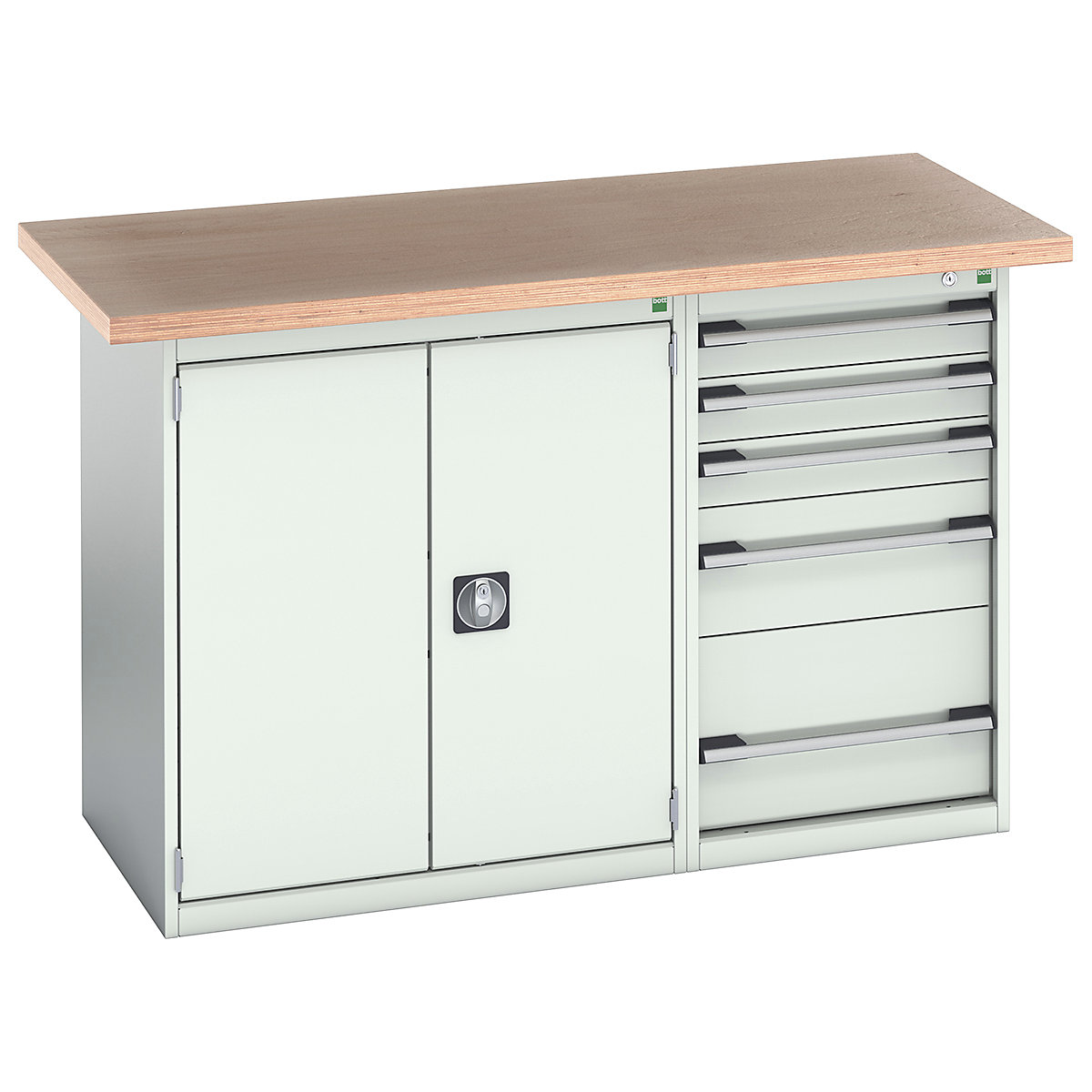 Bott Cubio Pedestal Island Benches | 1500 Wide