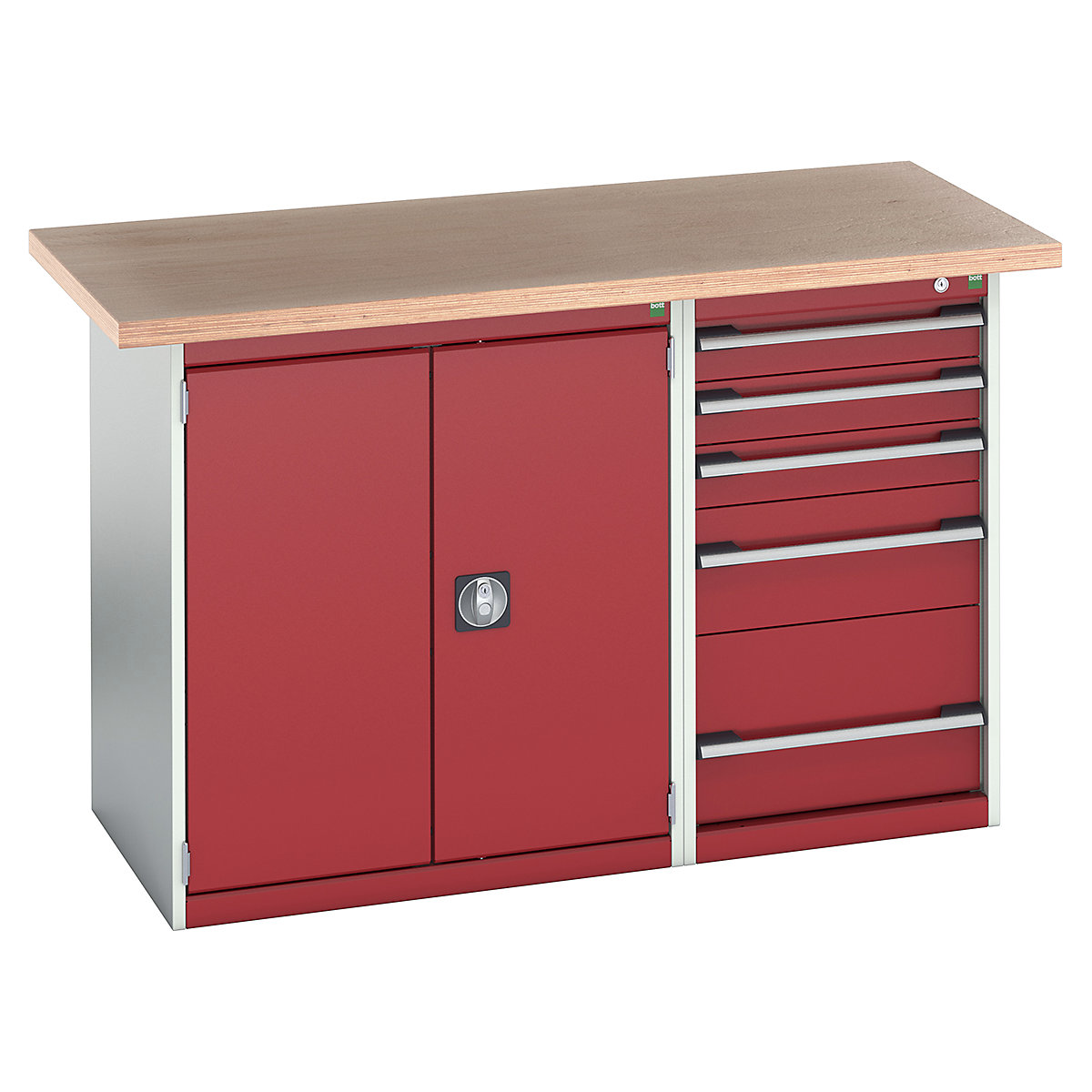 Bott Cubio Pedestal Island Benches | 1500 Wide