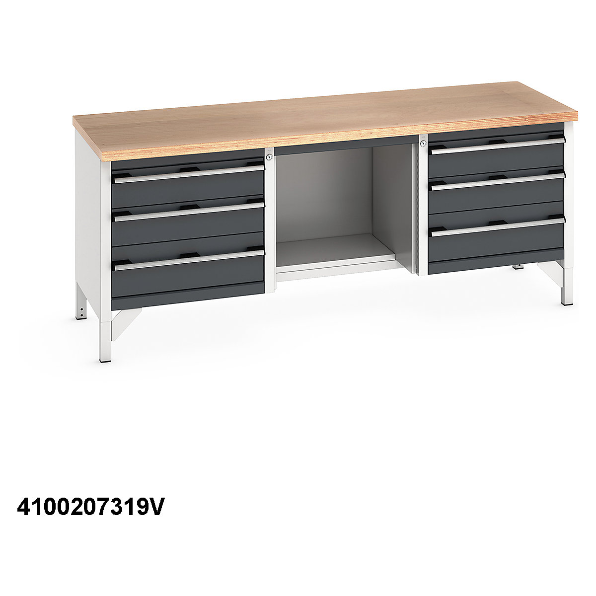 Bott Cubio Storage Bench | 2000 Wide (Product illustration 12)-11