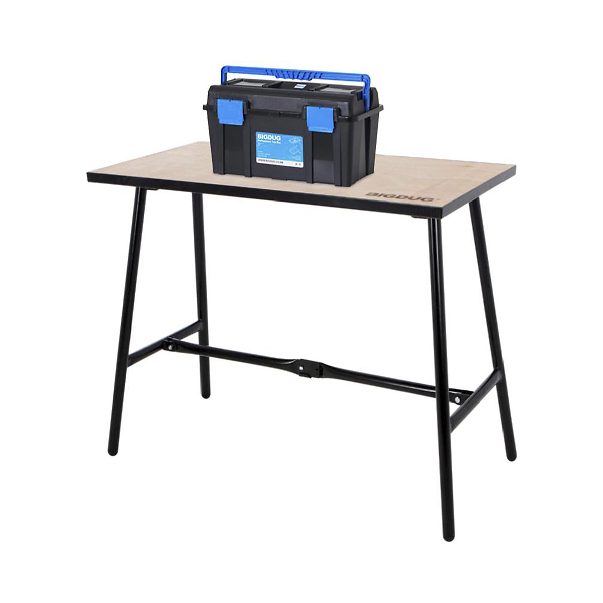 BiGDUG Essentials Folding Workbench & Toolbox Mega Deal
