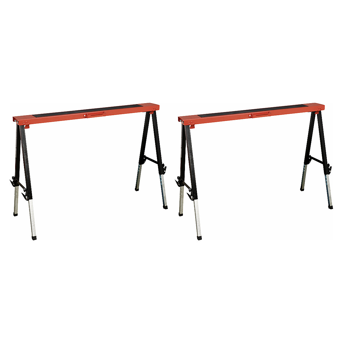Sealey Fold Down Trestle with Adjustable Legs | Pair