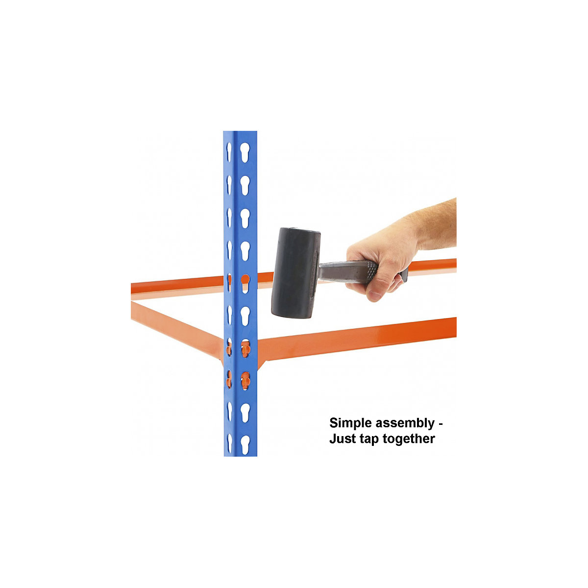 BiG340 Garage Workbenches | Blue & Orange (Product illustration 5)-4