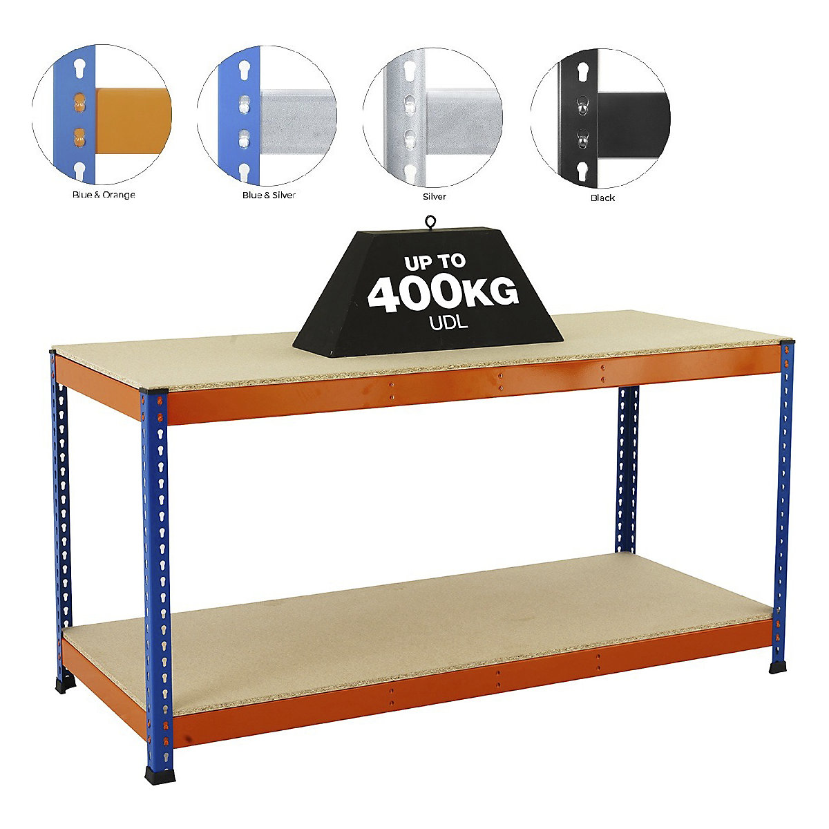 BiG400 Blue & Orange Workbenches