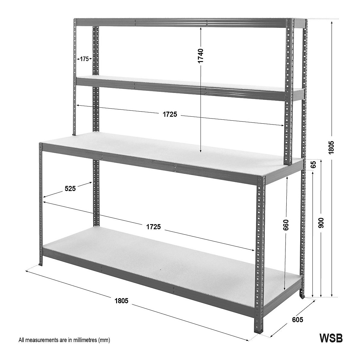 BiGDUG Essentials 2x Industrial Workstation Mega Deal (Product illustration 6)-5