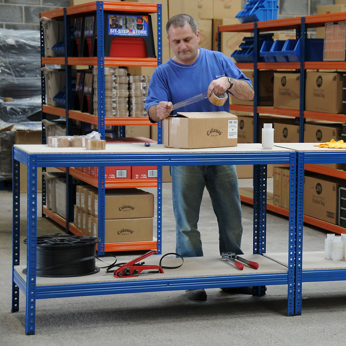 BiGDUG Essentials Industrial Workbench | 300kg UDL (Product illustration 7)-6