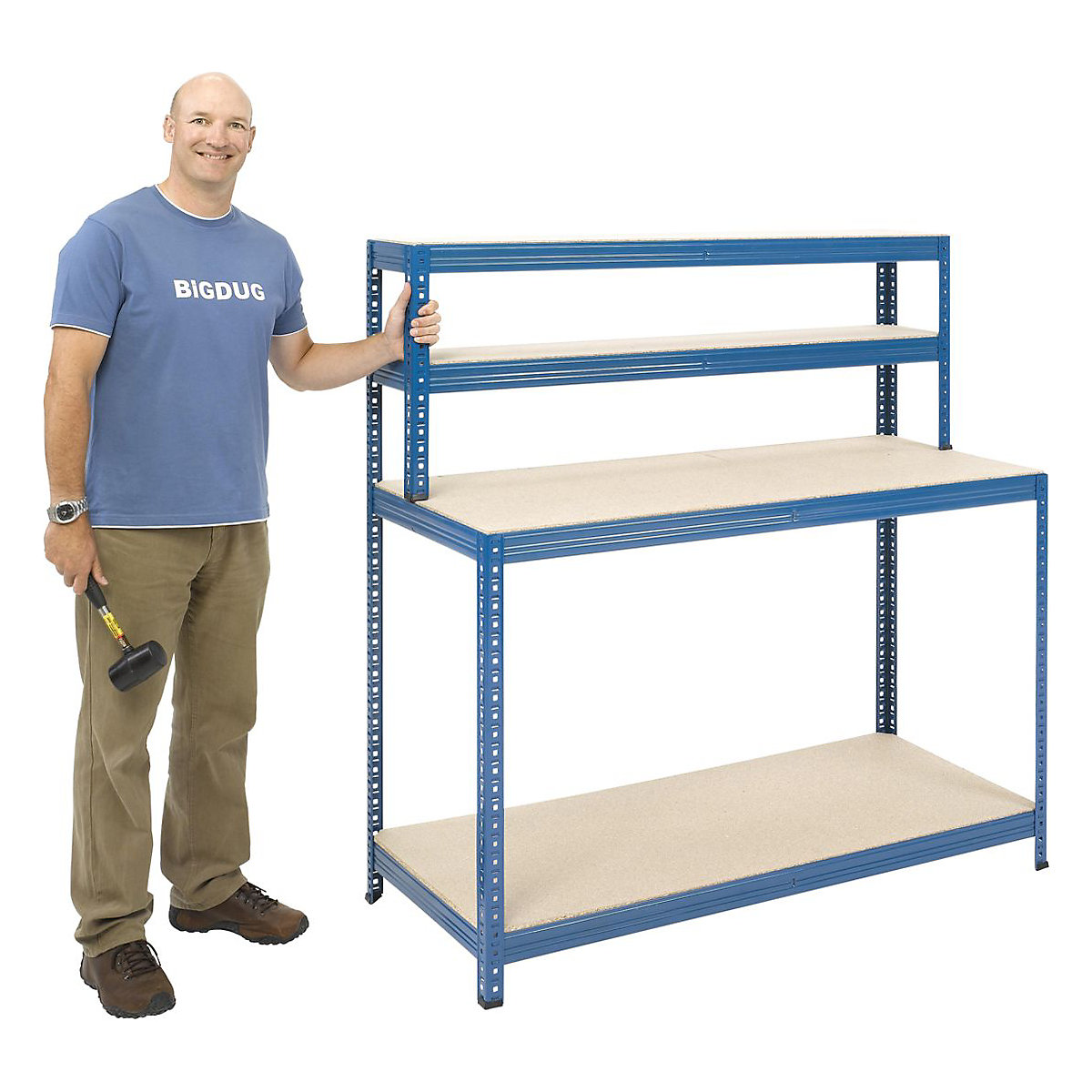BiGDUG Essentials Industrial Workstation | 300kg UDL (Product illustration 2)-1