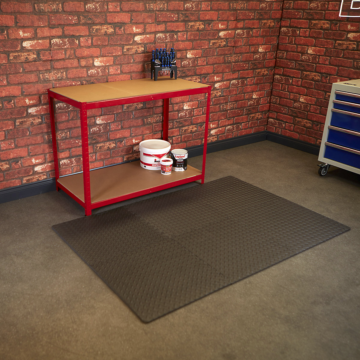 BiGDUG Garage Workbench & Flooring Mega Deal