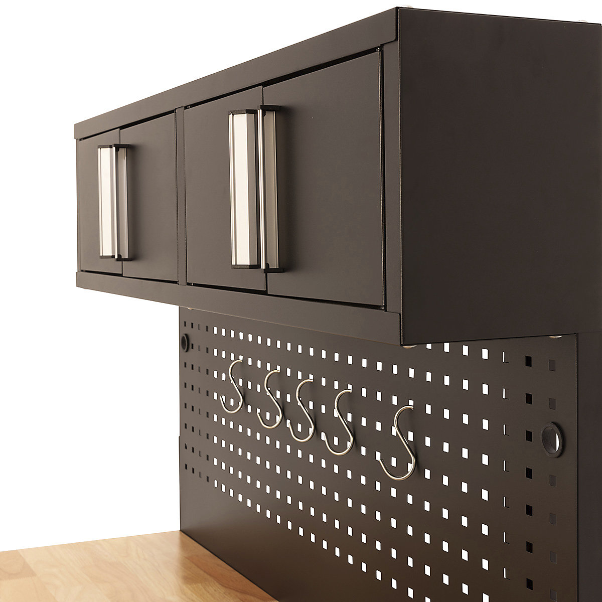 BiGDUG Pro Workbench with Tool Panel & Top Cabinets (Product illustration 6)-5