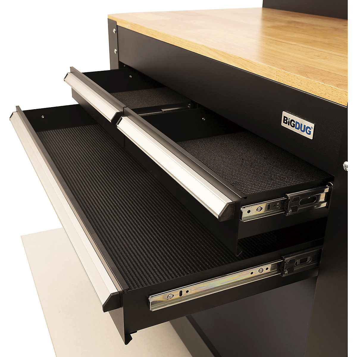 BiGDUG Pro Workbench with Tool Panel & Top Cabinets (Product illustration 5)-4