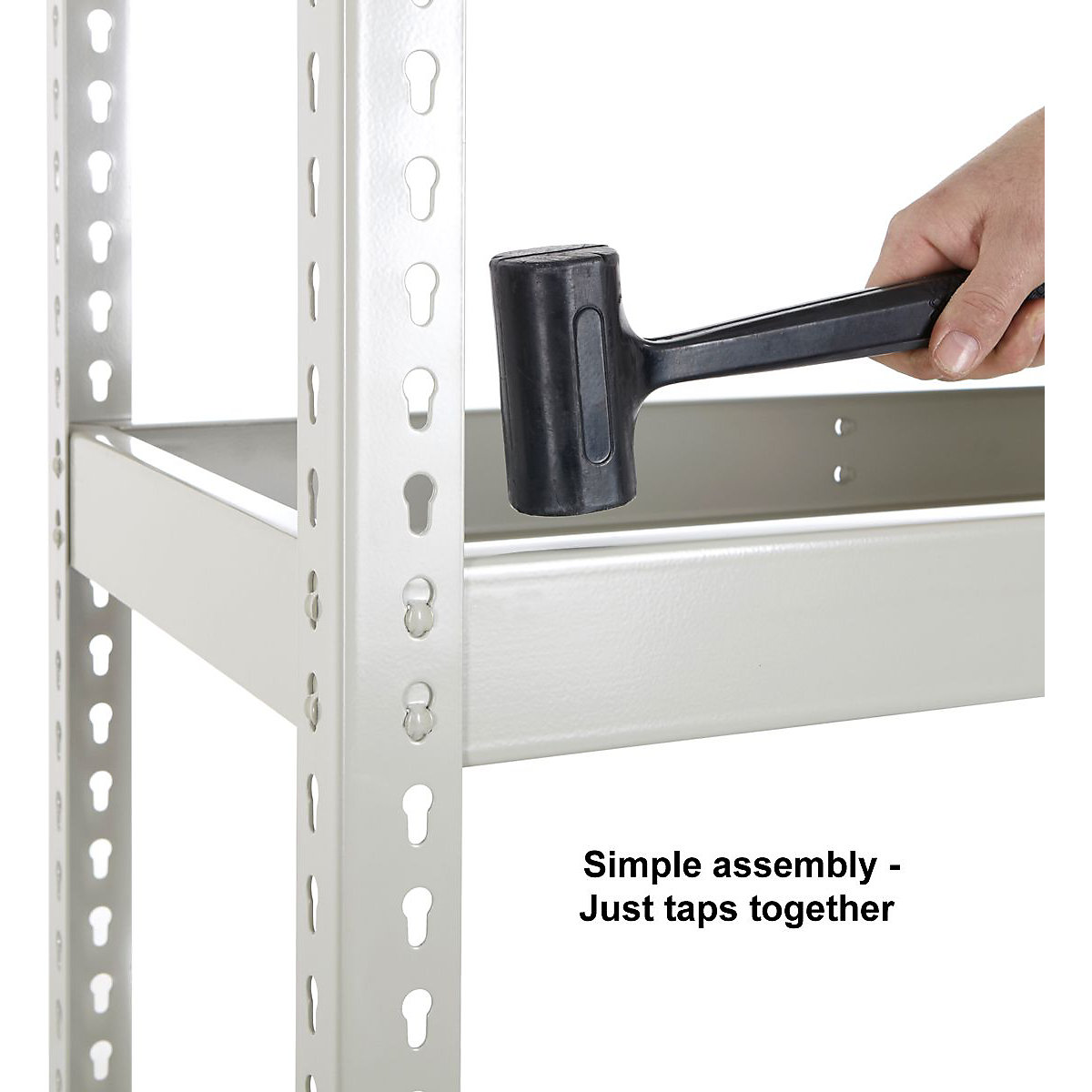 BiG800 Heavy Duty Workbench | Light Grey (Product illustration 10)-9