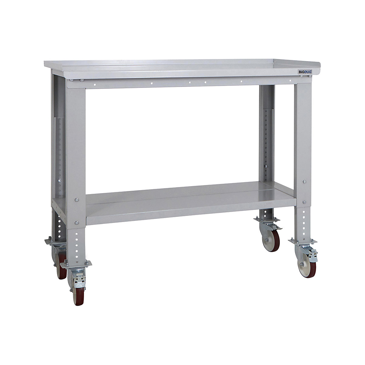 BiGDUG Heavy Duty Height Adjustable Mobile Workbenches