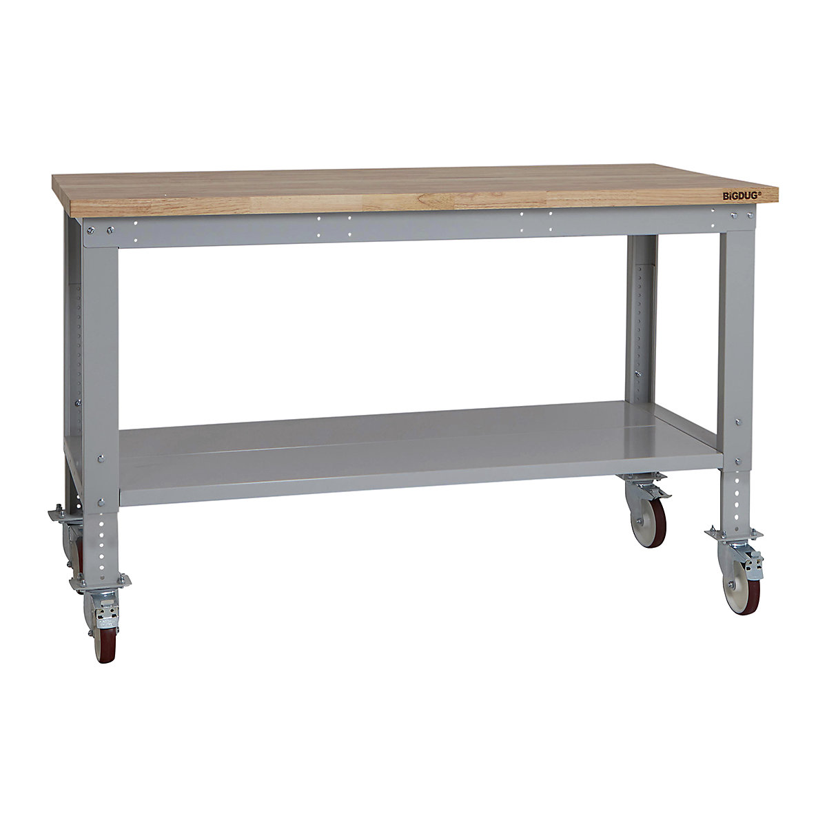 BiGDUG Heavy Duty Height Adjustable Mobile Workbenches