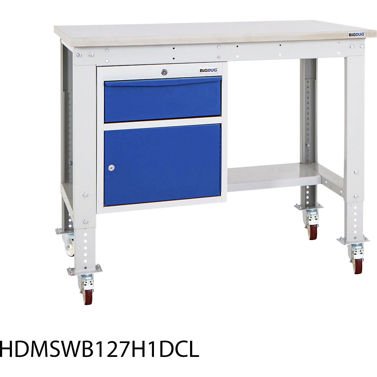 BiGDUG Heavy Duty Mobile Storage Workbenches (Product illustration 2)-1
