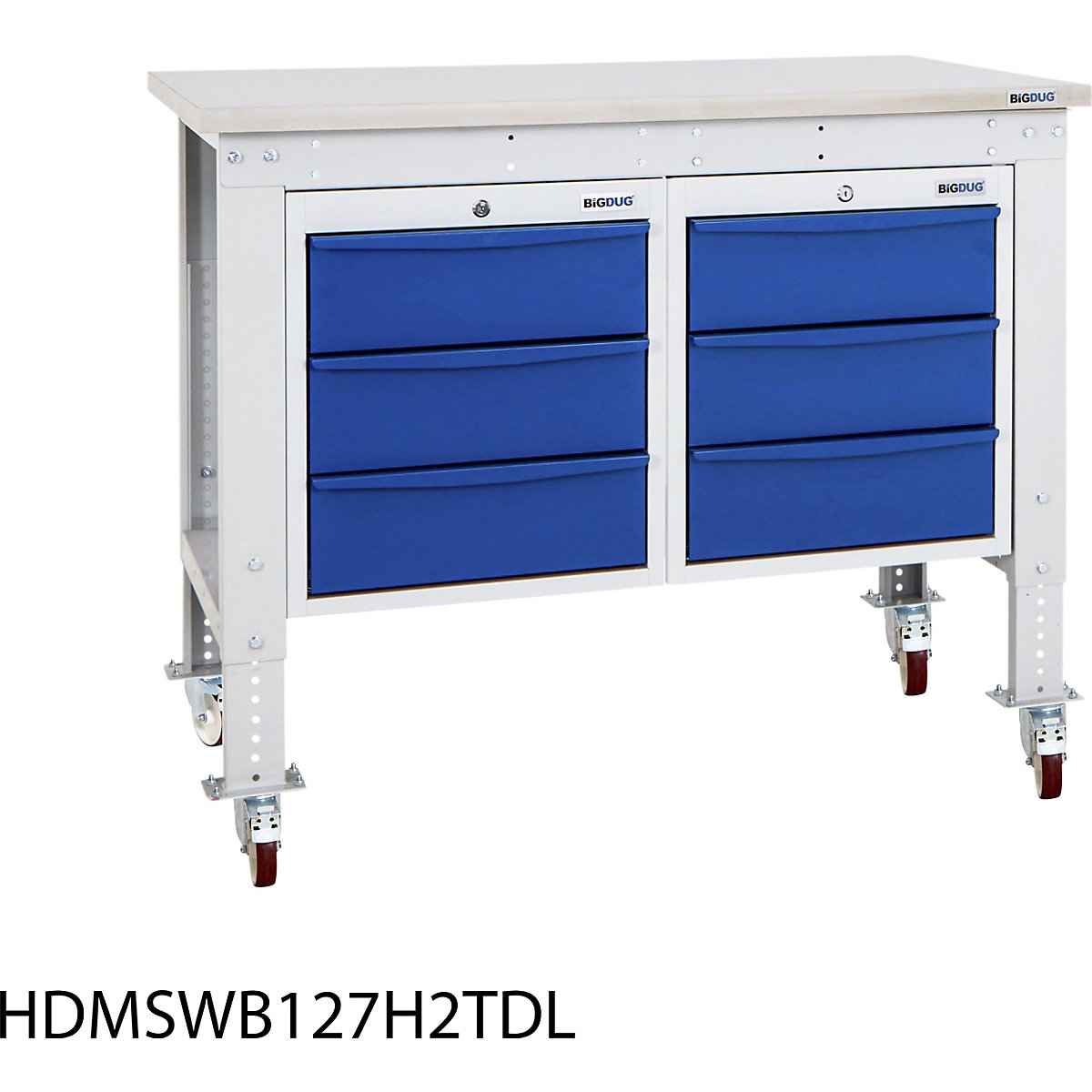BiGDUG Heavy Duty Mobile Storage Workbenches (Product illustration 7)-6