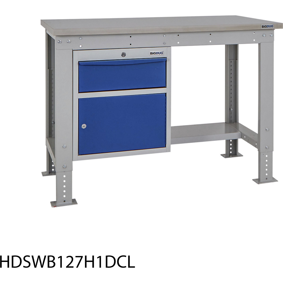 BiGDUG Heavy Duty Storage Workbenches (Product illustration 2)-1