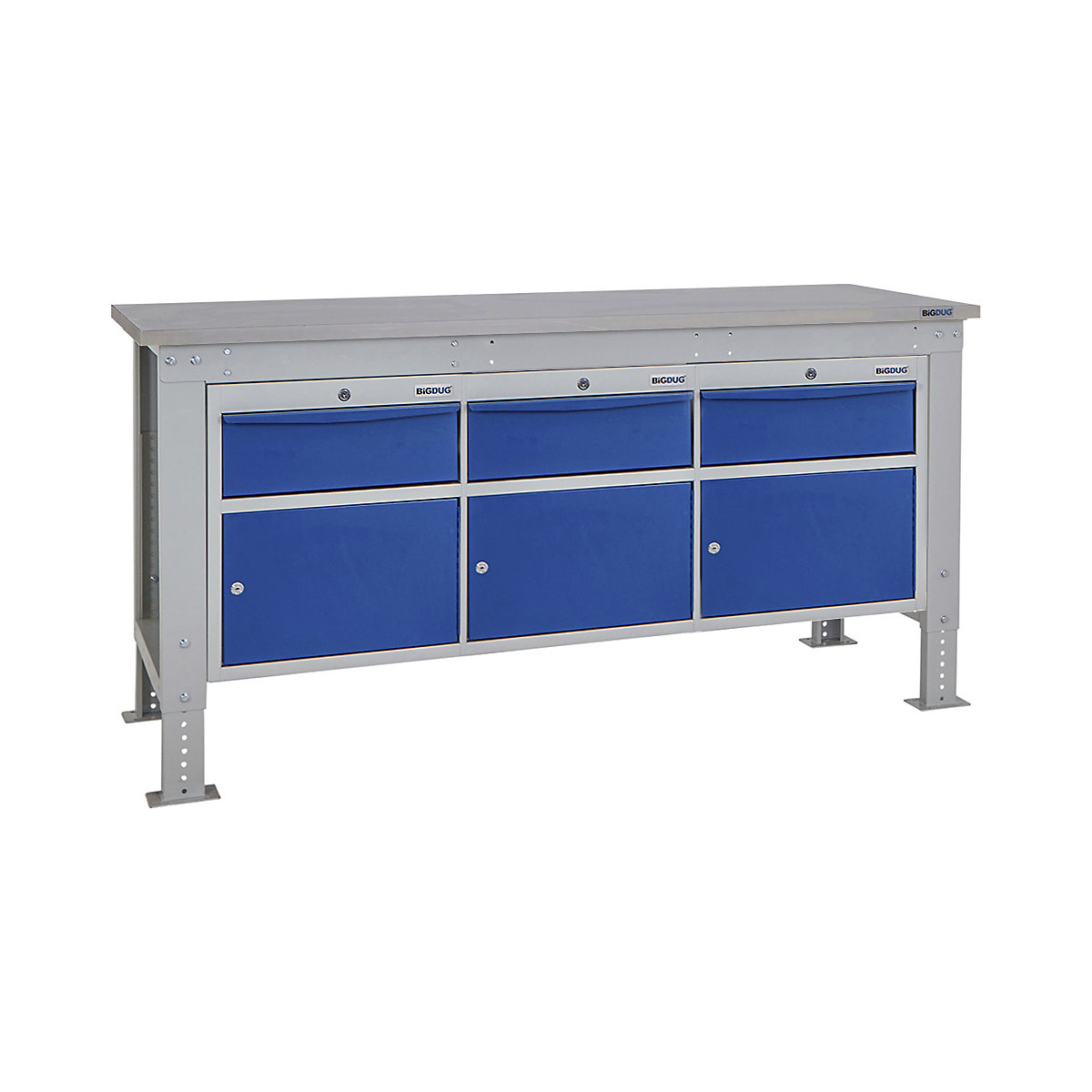 BiGDUG Heavy Duty Storage Workbenches