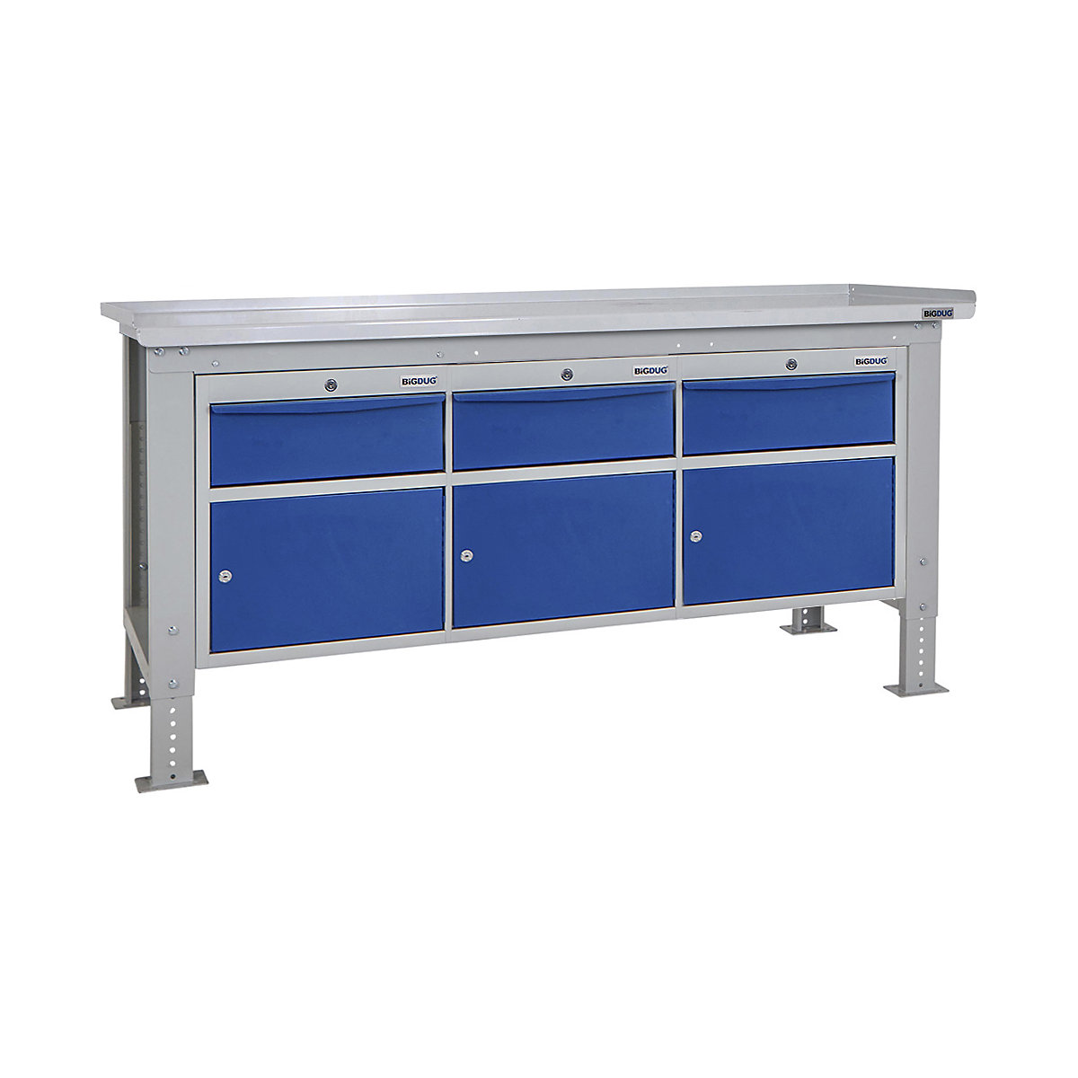 BiGDUG Heavy Duty Storage Workbenches