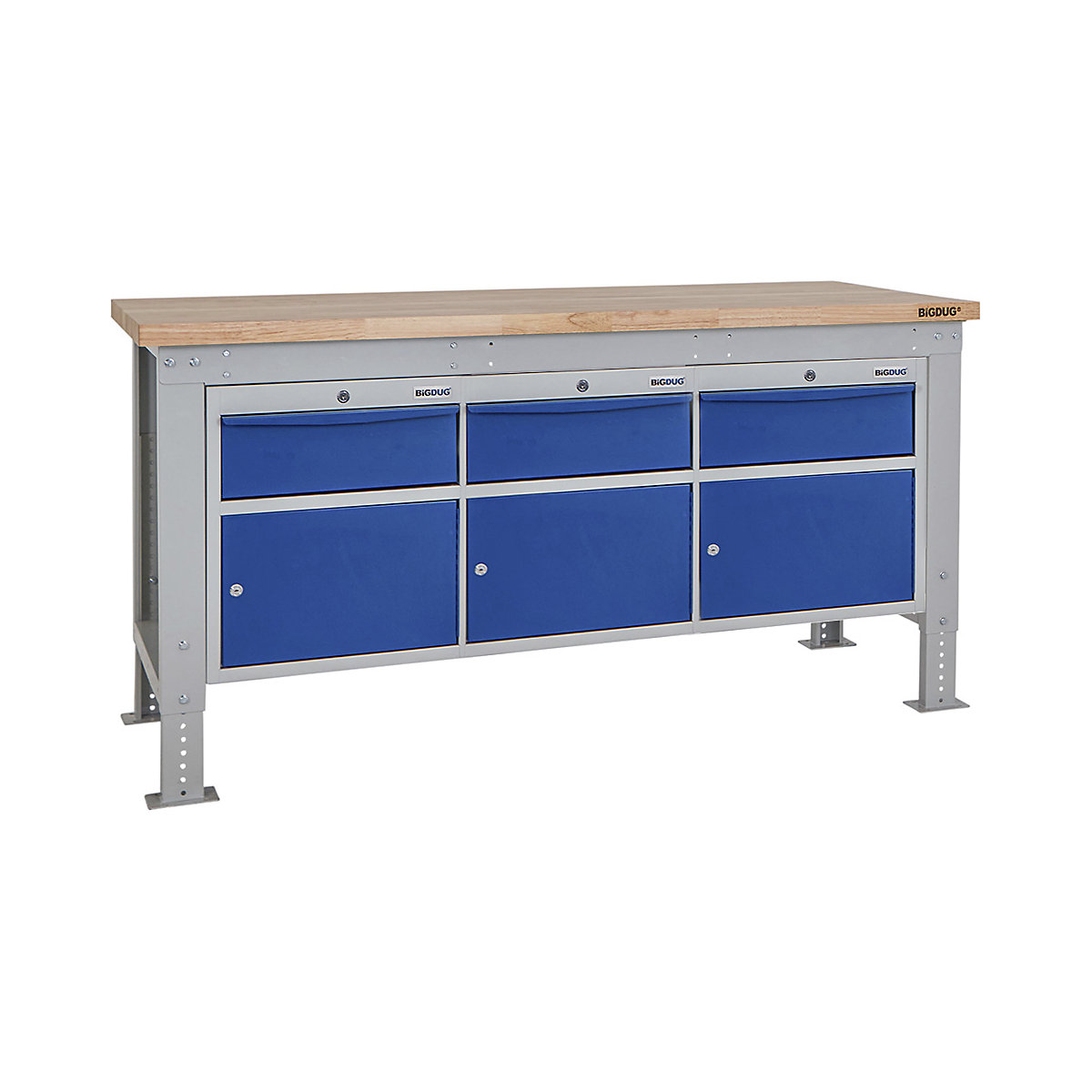 BiGDUG Heavy Duty Storage Workbenches
