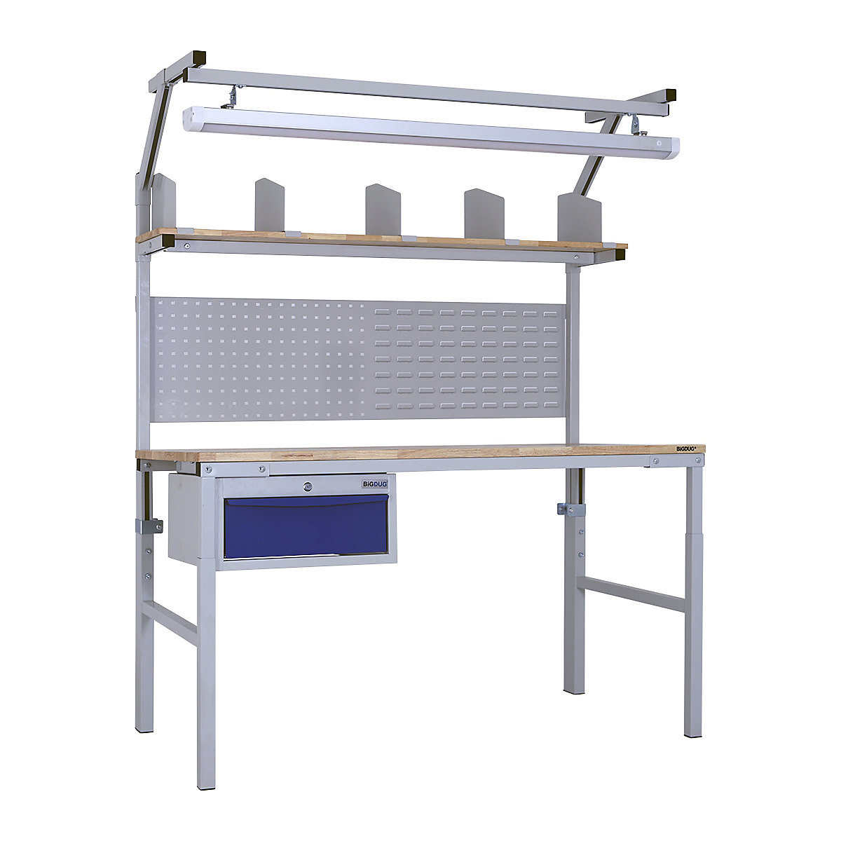 BiGDUG Medium Duty Height Adjustable Complete Workstations