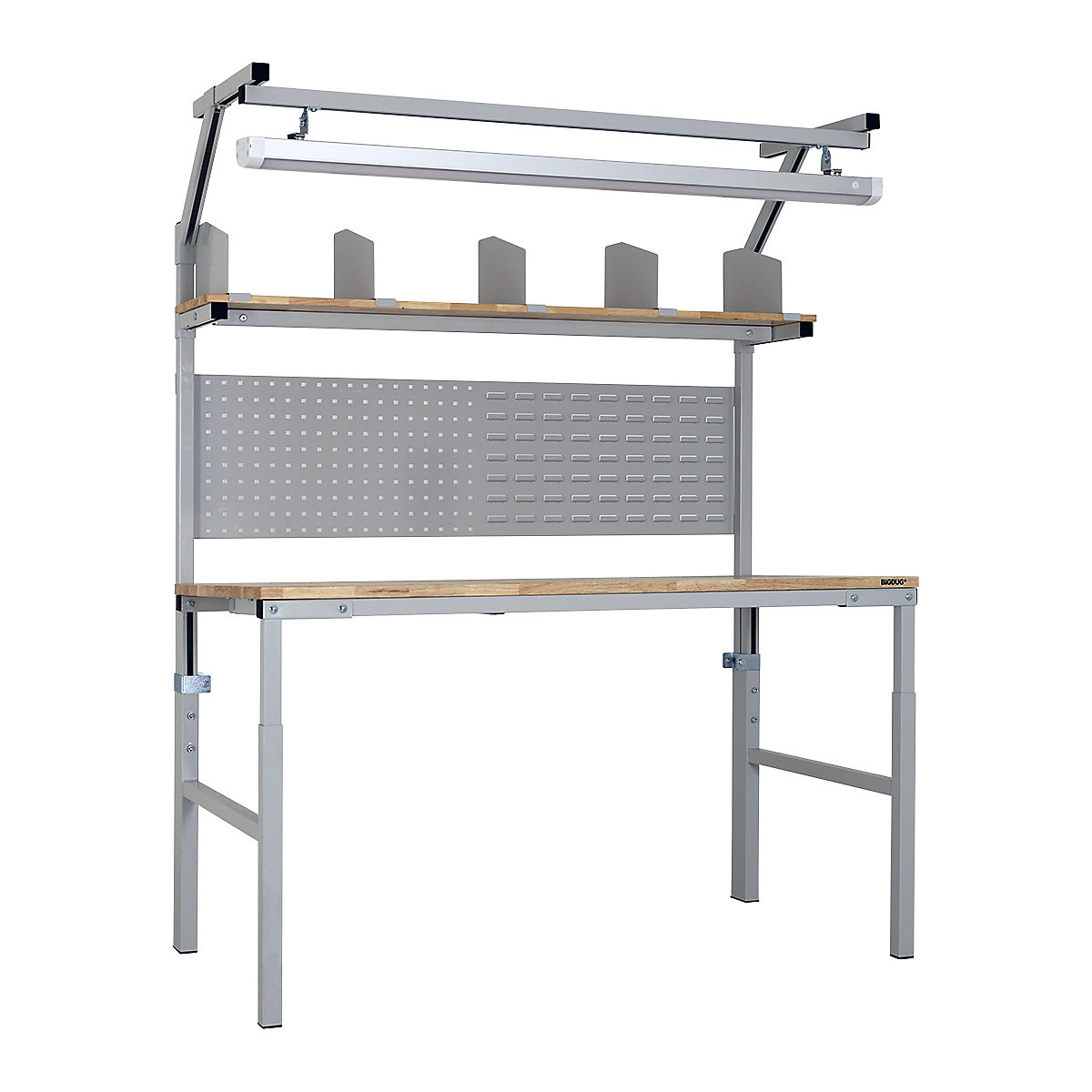 BiGDUG Medium Duty Height Adjustable Complete Workstations